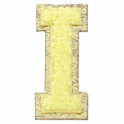 Turquoise Door Tomball I CHENILLE GLITTER LETTER PATCH Accessories