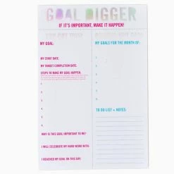 Turquoise Door Tomball Fun Gift Ideas GOAL DIGGER NOTEPAD